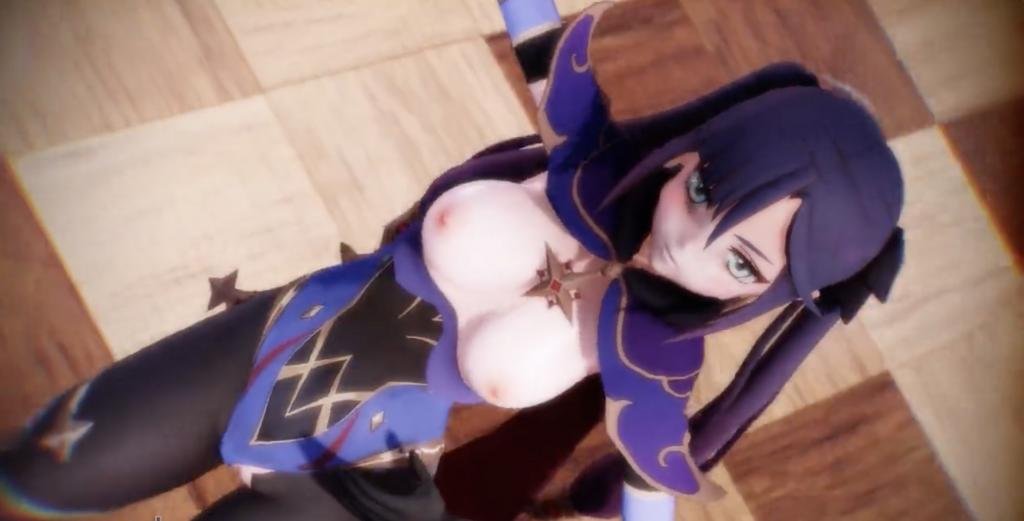 3DMMD原神莫娜混剪